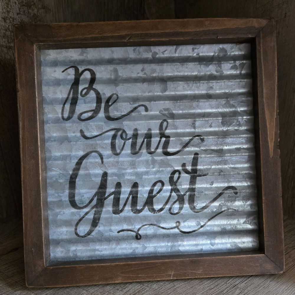 Rustic Wooden Framed Wall Art